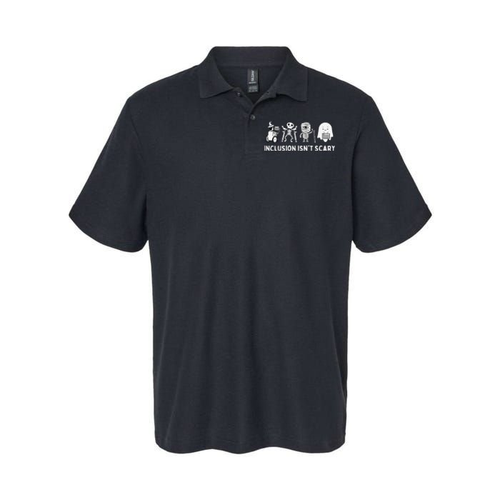 Halloween Inclusion for SLP and Sped Teachers Softstyle Adult Sport Polo