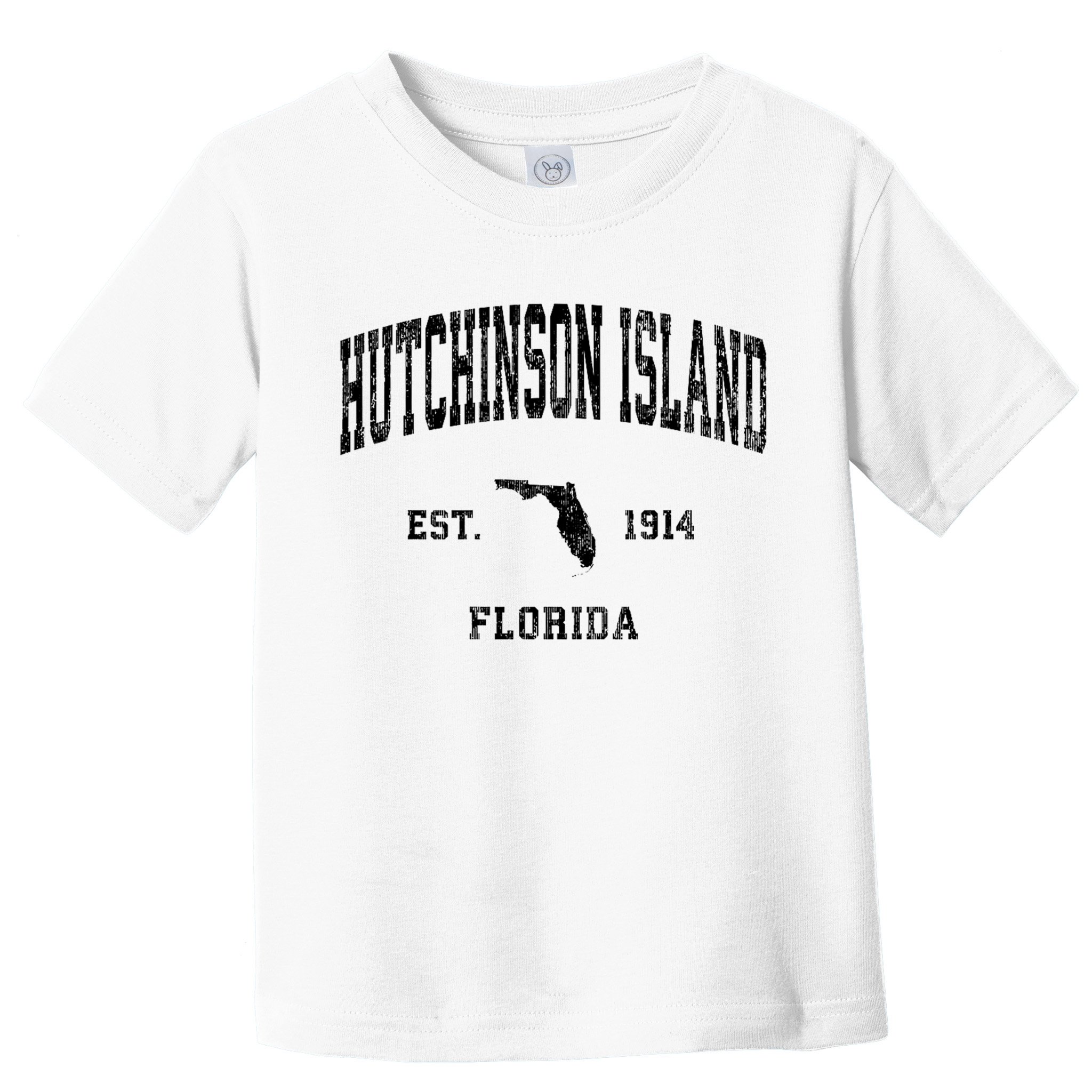 Hutchinson Island Florida Fl Vintage Established Athletic Sports Design Toddler T-Shirt