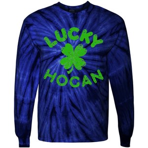 Hogan Irish Family Saint Patrick's Day Irish Hogan Tie-Dye Long Sleeve Shirt