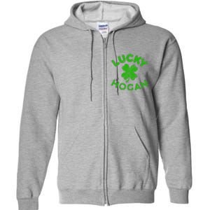 Hogan Irish Family Saint Patrick's Day Irish Hogan Full Zip Hoodie