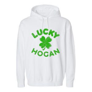 Hogan Irish Family Saint Patrick's Day Irish Hogan Garment-Dyed Fleece Hoodie