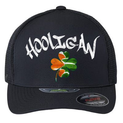 Hooligan Irish Flag St Patricks Day Flexfit Unipanel Trucker Cap