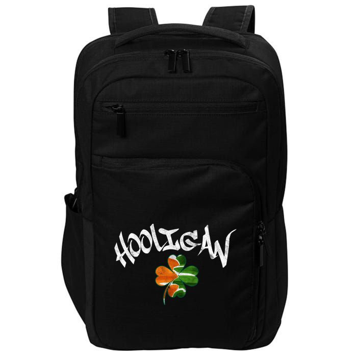 Hooligan Irish Flag St Patricks Day Impact Tech Backpack