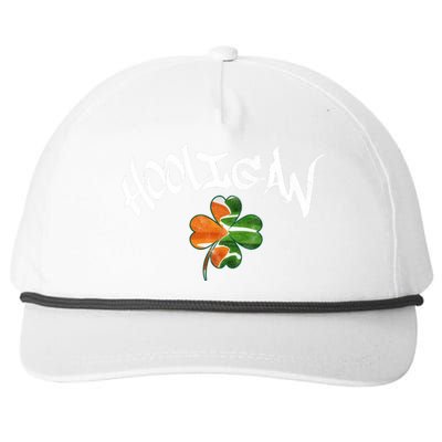 Hooligan Irish Flag St Patricks Day Snapback Five-Panel Rope Hat