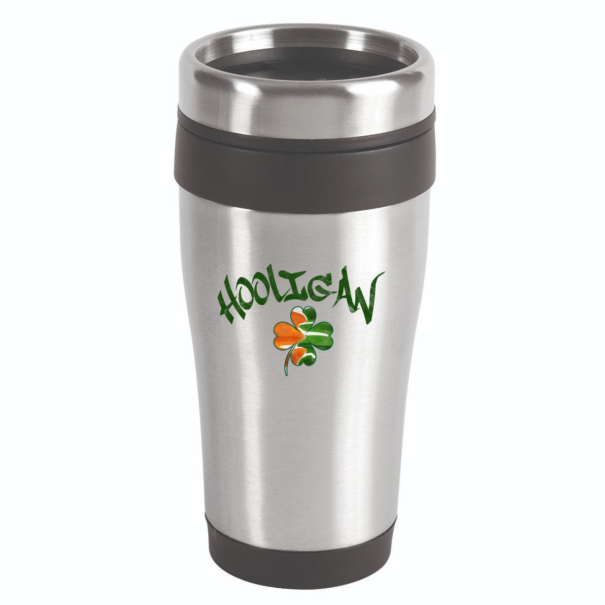 Hooligan Irish Flag St Patricks Day 16oz Travel Tumbler
