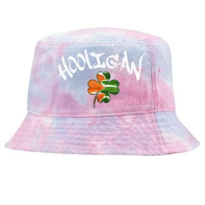 Hooligan Irish Flag St Patricks Day Tie-Dyed Bucket Hat