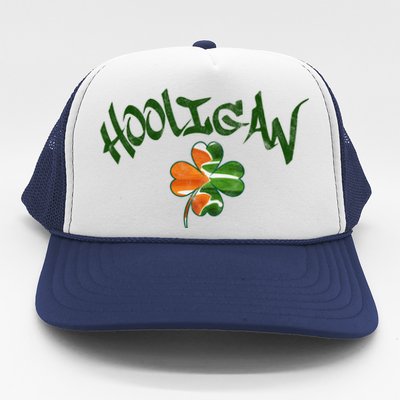 Hooligan Irish Flag St Patricks Day Trucker Hat