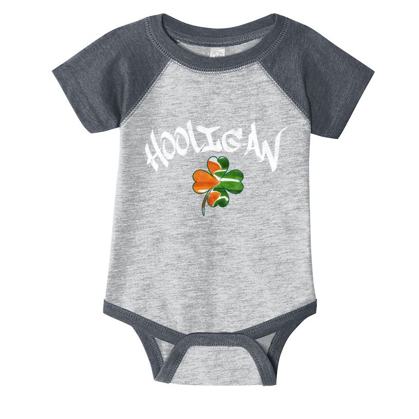 Hooligan Irish Flag St Patricks Day Infant Baby Jersey Bodysuit