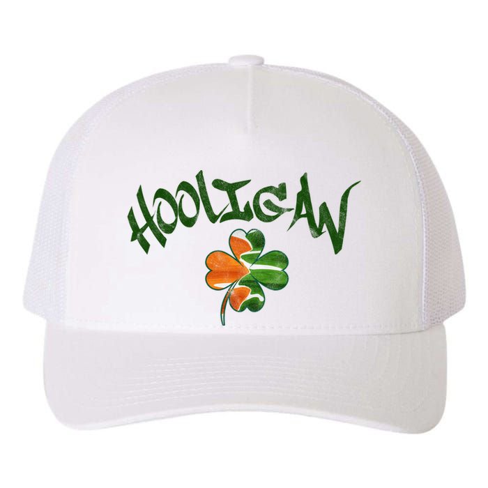 Hooligan Irish Flag St Patricks Day Yupoong Adult 5-Panel Trucker Hat