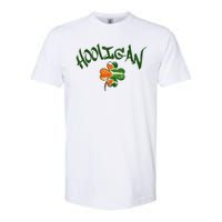 Hooligan Irish Flag St Patricks Day Softstyle CVC T-Shirt