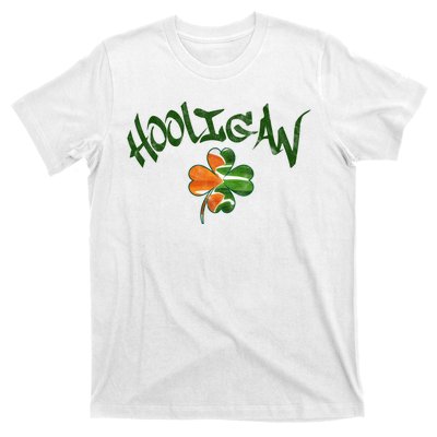 Hooligan Irish Flag St Patricks Day T-Shirt