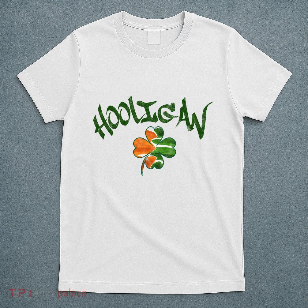Hooligan Irish Flag St Patricks Day T-Shirt