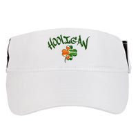 Hooligan Irish Flag St Patricks Day Adult Drive Performance Visor