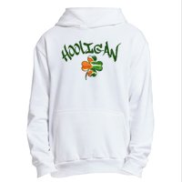 Hooligan Irish Flag St Patricks Day Urban Pullover Hoodie