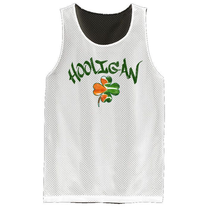 Hooligan Irish Flag St Patricks Day Mesh Reversible Basketball Jersey Tank