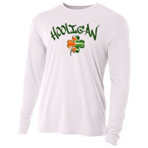 Hooligan Irish Flag St Patricks Day Cooling Performance Long Sleeve Crew