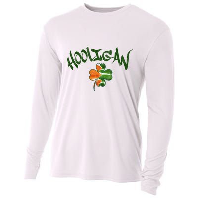 Hooligan Irish Flag St Patricks Day Cooling Performance Long Sleeve Crew