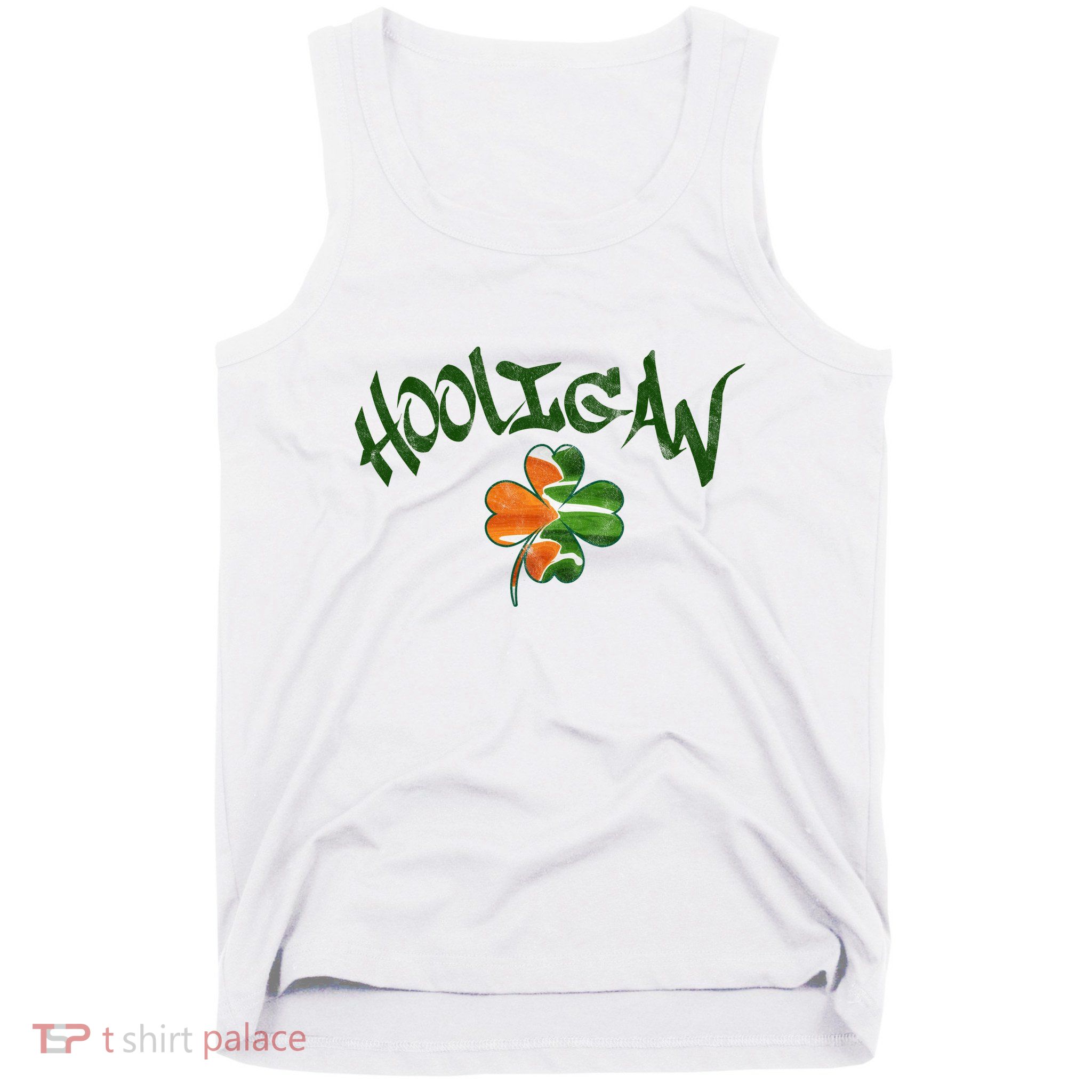Hooligan Irish Flag St Patricks Day Tank Top