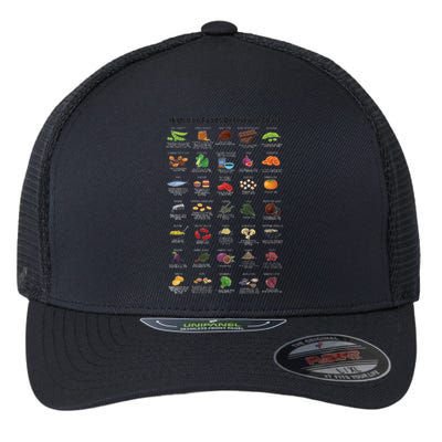 High Irons Food Reference Chart Flexfit Unipanel Trucker Cap