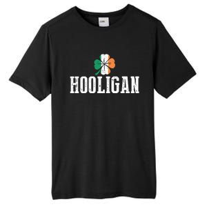 Hooligan Irish Flag Clover Leaf Leprechaun St Patrick's Day Funny Gift Tall Fusion ChromaSoft Performance T-Shirt