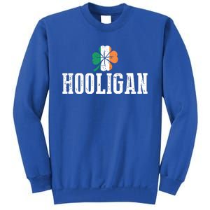 Hooligan Irish Flag Clover Leaf Leprechaun St Patrick's Day Funny Gift Sweatshirt