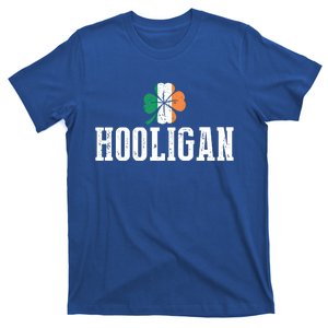 Hooligan Irish Flag Clover Leaf Leprechaun St Patrick's Day Funny Gift T-Shirt