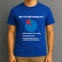 How I Fix Stuff Working In It Tech Support Geek Nerd Gift Cute Gift T-Shirt