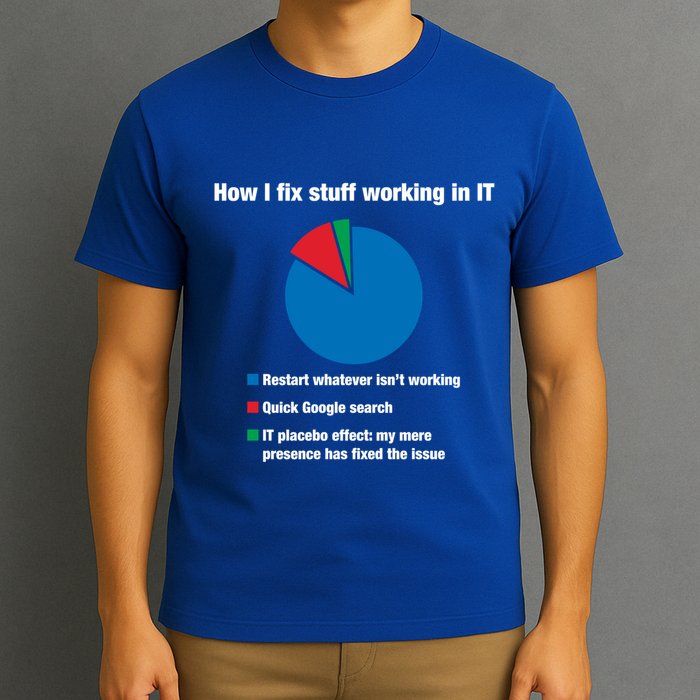 How I Fix Stuff Working In It Tech Support Geek Nerd Gift Cute Gift T-Shirt