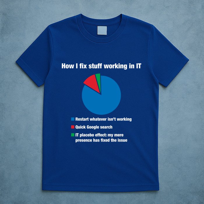 How I Fix Stuff Working In It Tech Support Geek Nerd Gift Cute Gift T-Shirt