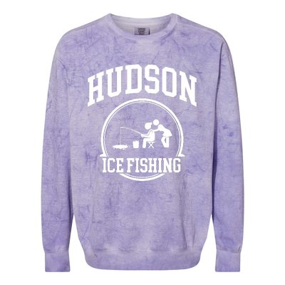 Hudson Ice Fishing Colorblast Crewneck Sweatshirt