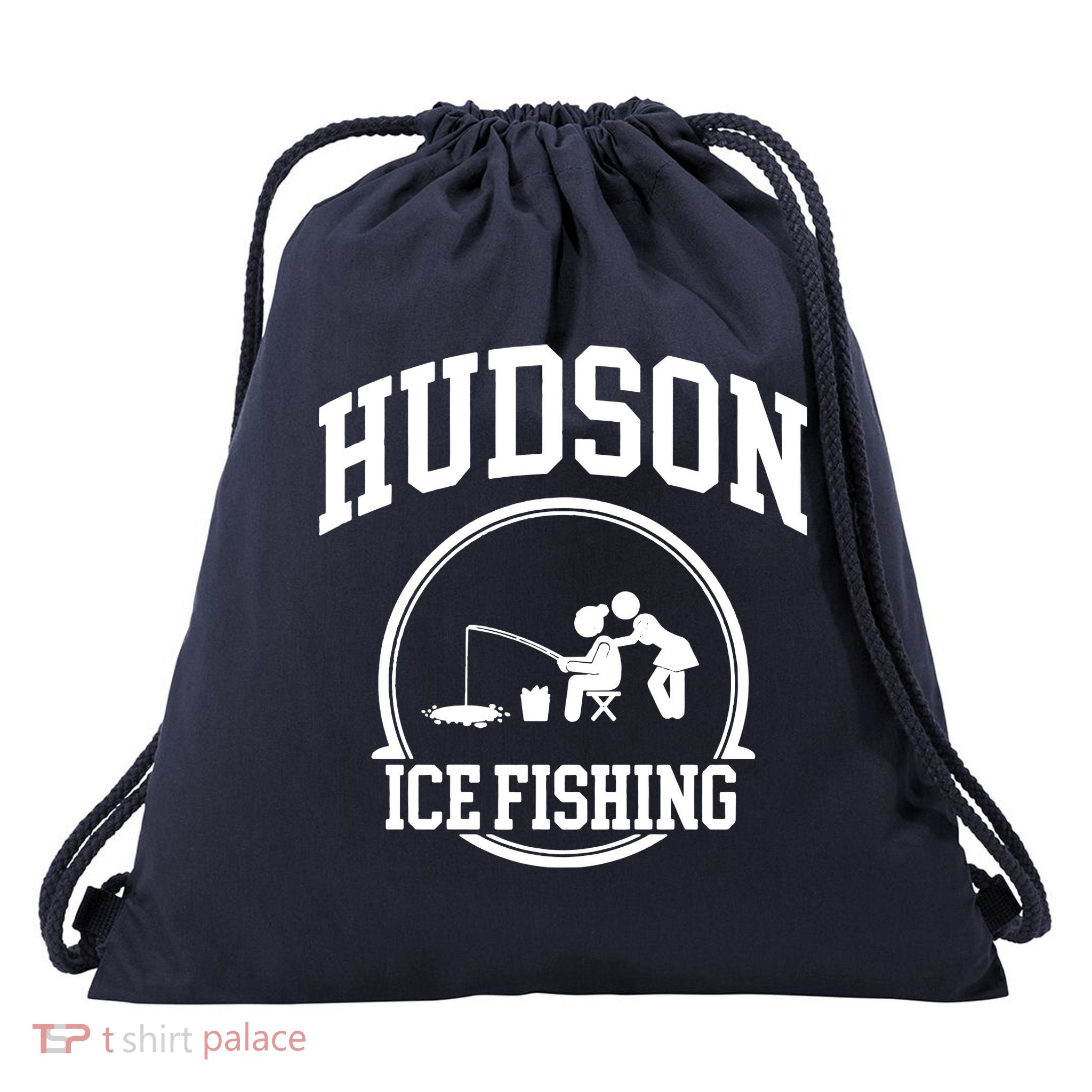 Hudson Ice Fishing Drawstring Bag