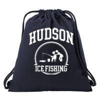 Hudson Ice Fishing Drawstring Bag