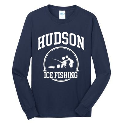 Hudson Ice Fishing Tall Long Sleeve T-Shirt