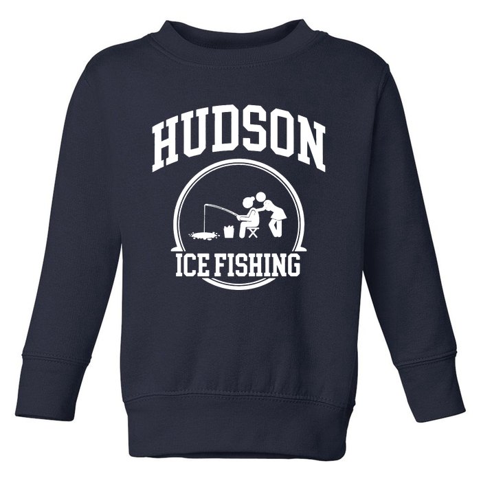 Hudson Ice Fishing Toddler Sweatshirt