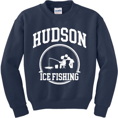 Hudson Ice Fishing Kids Sweatshirt