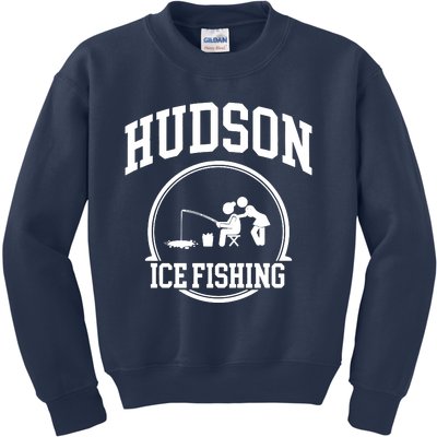 Hudson Ice Fishing Kids Sweatshirt