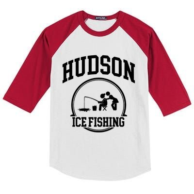 Hudson Ice Fishing Kids Colorblock Raglan Jersey