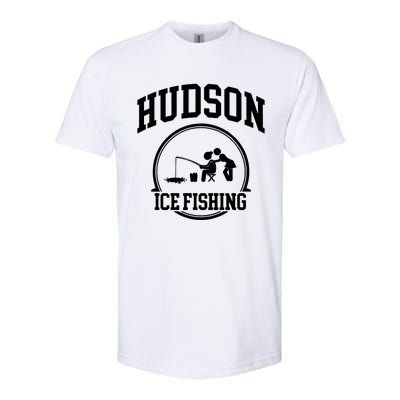 Hudson Ice Fishing Softstyle CVC T-Shirt