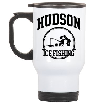 Hudson Ice Fishing Stainless Steel Travel Mug