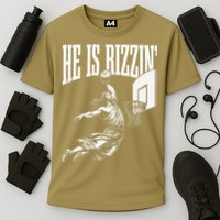 He Is Funny Rizzin Basketball Gift Cooling Performance Crew T-Shirt
