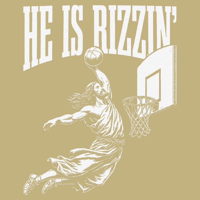 He Is Funny Rizzin Basketball Gift Cooling Performance Crew T-Shirt
