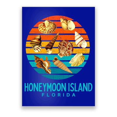 Honeymoon Island Florida Beach Shells Novelty Funny Gift Poster