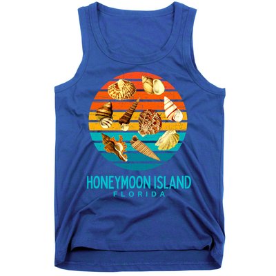 Honeymoon Island Florida Beach Shells Novelty Funny Gift Tank Top
