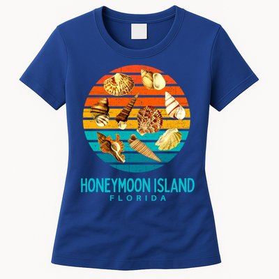 Honeymoon Island Florida Beach Shells Novelty Funny Gift Womens T-Shirt