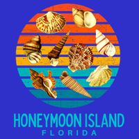 Honeymoon Island Florida Beach Shells Novelty Funny Gift Zip Tote Bag