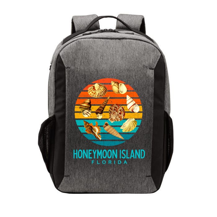 Honeymoon Island Florida Beach Shells Novelty Funny Gift Vector Backpack