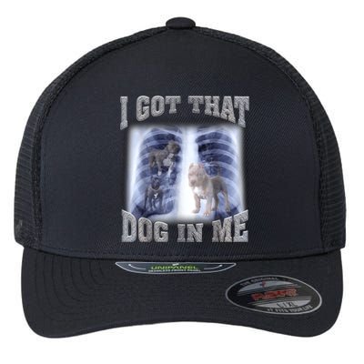 Hilarious I Got That Dog In Me Xray Meme Funny Flexfit Unipanel Trucker Cap