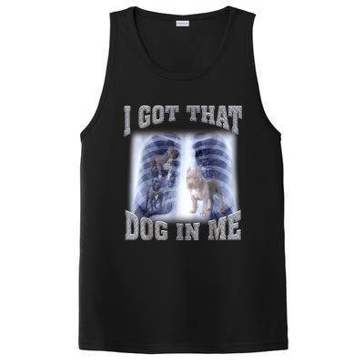 Hilarious I Got That Dog In Me Xray Meme Funny PosiCharge Competitor Tank