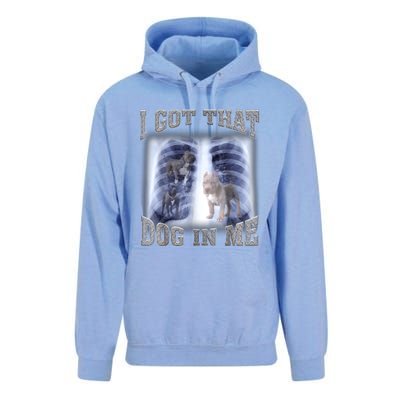 Hilarious I Got That Dog In Me Xray Meme Funny Unisex Surf Hoodie