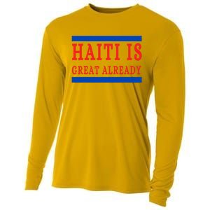 Haiti Is Great Already Cooling Performance Long Sleeve Crew